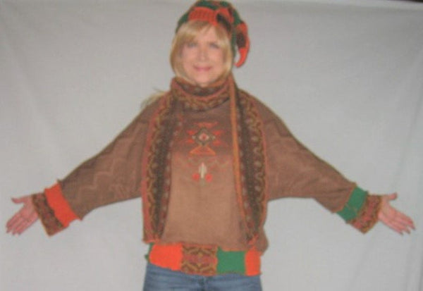 Elf Hat Jumper & Scarf
