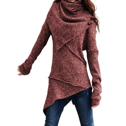 Fairy Tunic In 5 Different Colors You Choose Scarf Turtleneck Long Sweater Inside Out Seams Pullover Jumper Available In Sizes Medium Large XL And Plus Sizes 2X 3X And 4X
